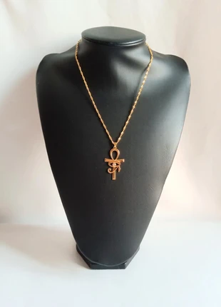 Collier Croix de Vie égyptienne avec l'oeil d'Horus ou Isis amulette talisman ankh neuf, brand: Croix de Vie égyptienne l'œil d'Horus, condition: New without tags, €12.00, €13.30 includes Buyer Protection Pro