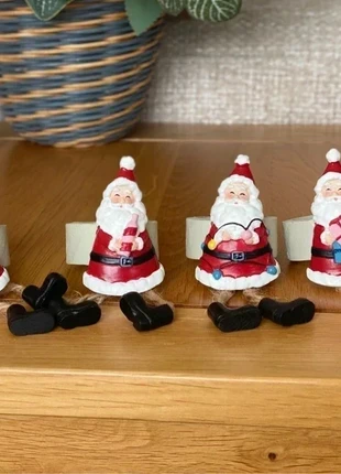 Set of 4 Red Fun Christmas Santa Napkin Rings – Brand New RRP £18, brand: Next, condition: New with tags, £12.00, £13.30 includes Buyer Protection Pro