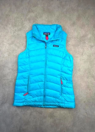 Doudoune sans manche matelassée nano puff Patagonia bleu clair vintage - taille M femme, brand: Patagonia, condizioni: Buone, taglia: M / IT 42 / EU 38, €34.90, €37.35 include la Protezione acquisti Pro