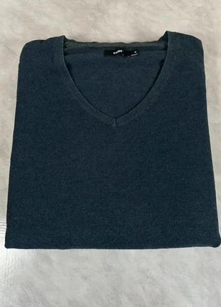 Pull CELIO homme M bleu marine col V renforts coudes élégant basique chic Code 055N, marque: Celio, état: Satisfaisant, taille: M, 7,00 €, 8,05 € Protection acheteurs (Pro) incluse