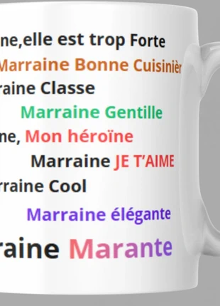 Original Tendance Cadeau Marraine, Cadeau Douce Attention Anniversaire, Naissance, Cadeaux Noël, brand: Mug, condizioni: Ottime, €7.90, €9.00 include la Protezione acquisti