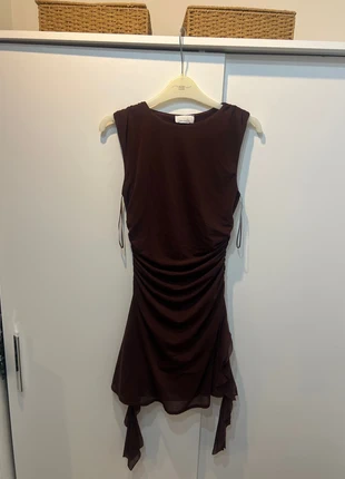 Quiz ruched dress, brand: Quiz, condition: Very good, size: S / UK 8-10, £12.00, £13.30 includes Buyer Protection