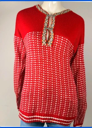 Red vintage sweater for women, Nordic chic style, marque: Vintage Dressing, état: Très bon état, taille: L / 40 / 12, 23,90 €, 25,80 € Protection acheteurs incluse