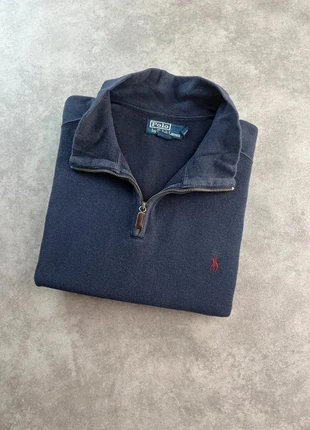 Pull camionneur / 1/4 zip / half zip Ralph Lauren - Homme - Taille XL, marca: Ralph Lauren, estado: Muito bom, tamanho: XL, €54.00, €57.40 inclui Proteção do Comprador Pro