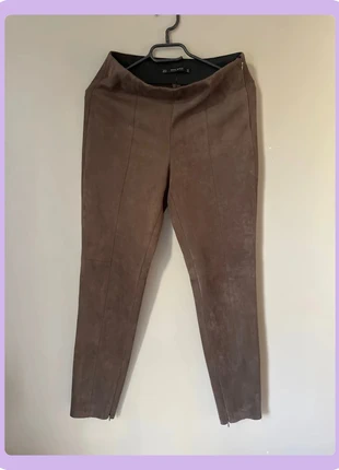Legging/pantalon Zara suédé – taille S brun, marque: Zara, état: Très bon état, taille: S / 36 / 8, 9,00 €, 10,15 € Protection acheteurs incluse