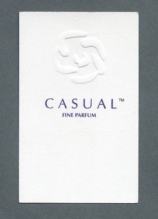 Carte publicitaire - Parfum Casual, marque: Casual, état: Comme neuf, 2,60 €, 3,43 € Protection acheteurs incluse