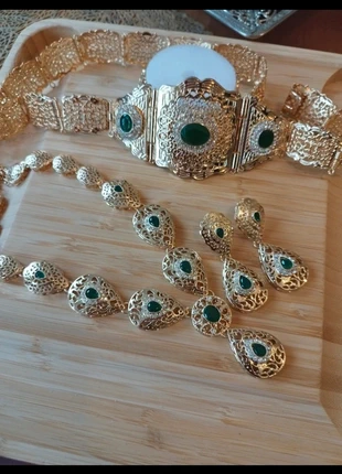 Marokkaanse sieraden set ensemble, staat: Nieuw met prijskaartje, € 28,00, € 30,10 inclusief Kopersbescherming