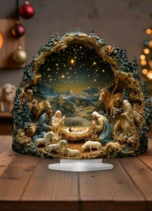 Presepe 2D in Acrilico – Sacra Famiglia – 20×20 cm – Nuovo, marque: Presepe 2d, état: Neuf avec étiquette, 10,00 €, 11,20 € Protection acheteurs incluse