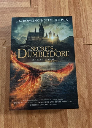 Les Animaux fantastiques - Les secret de Dumbledore - Le texte du film - J.K. Rowling - Comme neuf, zustand: Neu, 9,00 €, 10,15 € inklusive Vinted-Käuferschutz