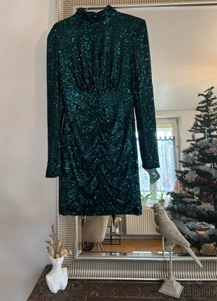 Robe pailletée, marque: Allyson Collection, état: Neuf sans étiquette, taille: S / 36 / 8, 8,00 €, 9,10 € Protection acheteurs incluse