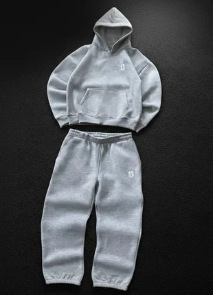 Ensemble survêtement gris – Hoodie + Jogging – Taille M, brand: Vintage Dressing, condition: Very good, size: M, €91.00, €96.25 includes Buyer Protection