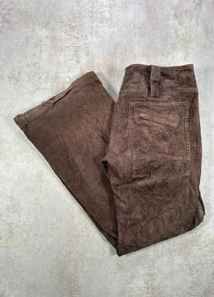 Pantalon Vintage En Velours Côtelé / Corduroy Vintage brun coupe droite taille 38, marque: Vintage Dressing, état: Très bon état, taille: M / 38 / 10, 11,00 €, 12,25 € Protection acheteurs (Pro) incluse