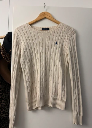 Pull torsadé Ralph Lauren, marque: Ralph Lauren, état: Très bon état, taille: M / 38 / 10, 45,00 €, 47,95 € Protection acheteurs incluse