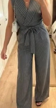 💙 combinaison rayée sans manches – élégance chic & allure citadine 💙, marke: Studio Amarante, zustand: Sehr gut, größe: L / 40 / 12, 43,00 €, 45,85 € inklusive Vinted-Käuferschutz