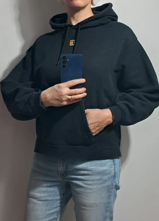 Sweat à capuche, hoodie noir femme, Nike tennis, coupe oversize, taille M, brand: Nike, condition: Very good, size: M / 38 / 10, €25.00, €26.95 includes Buyer Protection
