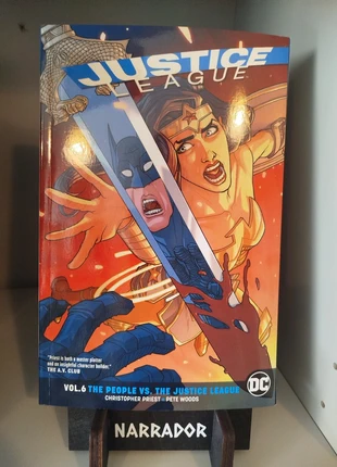 DC Justice League: The People vs The Justice League Paperback em Inglês, estado: Novo sem etiquetas, €15.00, €16.45 inclui Proteção do Comprador Pro