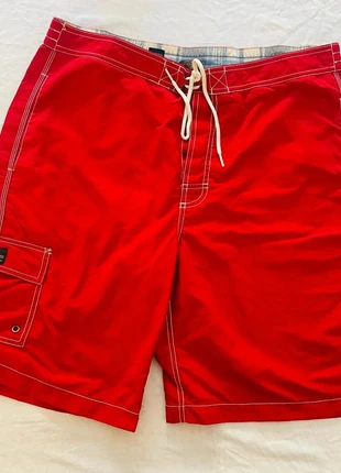 Ralph Lauren - Short de bain/plage - Maillot de bain - Rouge - Taille M - Homme - Vintage #967, marque: Ralph Lauren, état: Très bon état, taille: M, 40,00 €, 42,70 € Protection acheteurs incluse