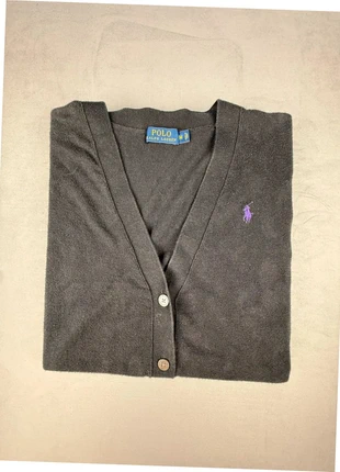polo ralph lauren gilet noir col v boutons coton mérinos logo violet homme taille M ajustée “714”, brand: Ralph Lauren, condition: Very good, size: M, €29.00, €31.15 includes Buyer Protection Pro