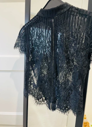 Lace top, merk: Zara, staat: Nieuw zonder prijskaartje, maat: S / 36 / 8, € 7,50, € 8,58 inclusief Kopersbescherming