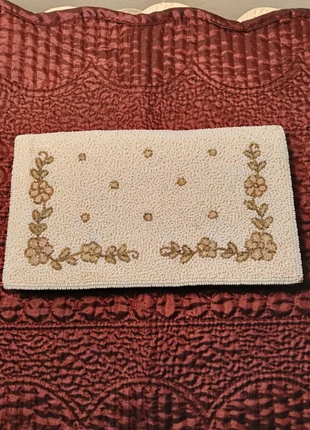 Pochette, sac de soirée en perles ancien, brand: Haute Couture, condition: Good, €25.00, €26.95 includes Buyer Protection