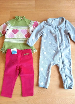 Pigiamone e completo invernali 18/24 mesi, brand: Impidimpi, condizioni: Nuovo con cartellino, taglia: 18-24 mesi / 86 cm, €9.00, €10.15 include la Protezione acquisti