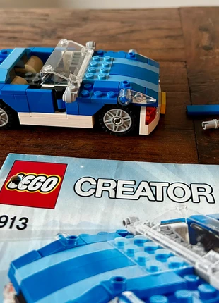 Lego creator 6913 blauwe sportauto, merk: LEGO, staat: Heel goed, maat: Universeel, € 3,50, € 4,38 inclusief Kopersbescherming