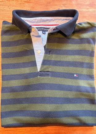 Heren Tommy Hilfiger polo met lange mouwen XL, merk: Tommy Hilfiger, staat: Heel goed, maat: XL, € 7,50, € 8,58 inclusief Kopersbescherming