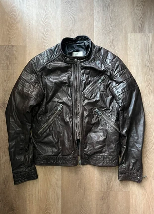 Cazadora Piel Hombre Mango talla S Vintage Cropped Streetwear Veste en Cuir Leren Jas, marque: Mango, état: Très bon état, taille: S, 22,00 €, 23,80 € Protection acheteurs incluse