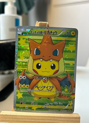 Carte Pokémon Proxy Pikachu Poncho charizard, brand: Pokémon, condition: Very good, €7.00, €8.05 includes Buyer Protection