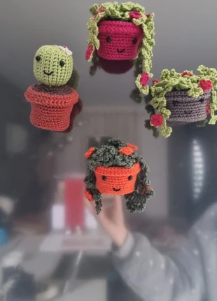 Magnet cactus et petites plantes, marque: Fait Main, état: Neuf sans étiquette, 8,00 €, 9,10 € Protection acheteurs incluse