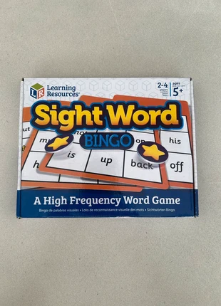 Sight Word Bingo learning game, brand: Learning Resources, condition: Good, £4.00, £4.90 includes Buyer Protection
