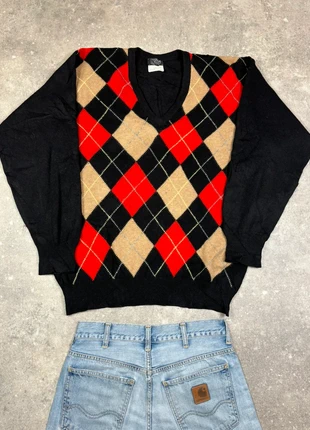 Pull d’hiver à motifs cable knit ethnic vintage 80s 90s 00s y2k 100% laine, marque: Vintage Dressing, état: Très bon état, taille: L, 25,00 €, 26,95 € Protection acheteurs (Pro) incluse