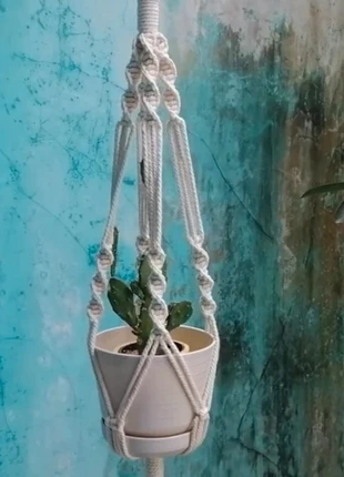 Suspension macramé pour plante, brand: Fait Main, condition: New without tags, €9.00, €10.15 includes Buyer Protection