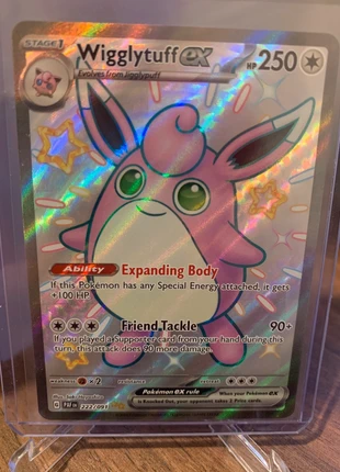 Pokemon wigglytuff ex paldea evolved, marque: Pokémon, état: Très bon état, 3,00 €, 3,85 € Protection acheteurs incluse