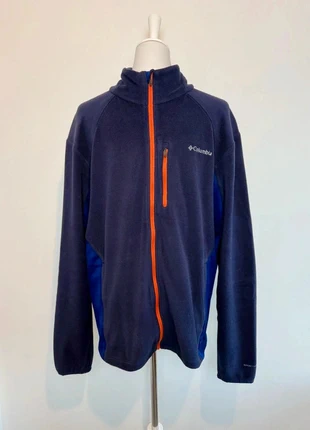 Veste polaire - Fleece Columbia Omni-Heat homme – bleu marine & orange – taille L, marque: Columbia, état: Très bon état, taille: L, 25,00 €, 26,95 € Protection acheteurs incluse