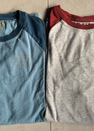 Lots de 2 tee-shirts manches longues Billabong 16 ans très bon état, marca: Billabong, estado: Muito bom, tamanho: 16 anos / 176 cm, €6.00, €7.00 inclui Proteção do Comprador