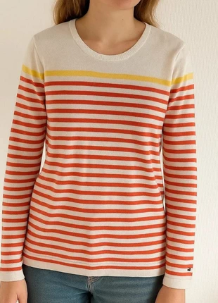 Pull à rayures tommy hilfiger, marque: Tommy Hilfiger, état: Très bon état, taille: M / 38 / 10, 7,00 €, 8,05 € Protection acheteurs incluse