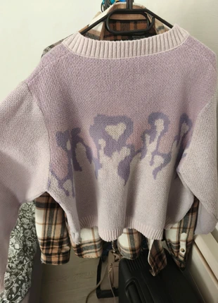 Pull flamme violette, marque: pas de marque, état: Très bon état, taille: XXL / 44 / 16, 5,00 €, 5,95 € Protection acheteurs incluse