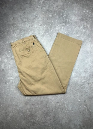 Pantalon Chino Polo Ralph Lauren Taille FR46 W36 L30 Homme Beige Logo Brodé Classic Fit Coton #C275, brand: Ralph Lauren, condizioni: Ottime, taglia: IT 46 | W36, €29.99, €32.19 include la Protezione acquisti Pro