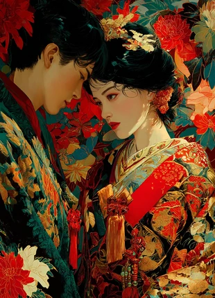 Affiche Art Asiatique, état: Neuf, 9,90 €, 11,10 € Protection acheteurs incluse