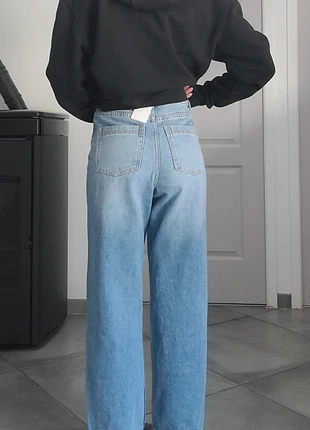 Jeans large 100% coton, marque: YCOO, état: Neuf avec étiquette, taille: XS / 34 / 6, 20,00 €, 21,70 € Protection acheteurs incluse