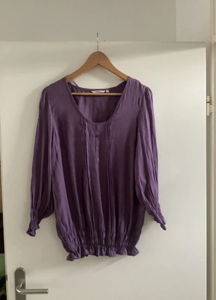 Leuke blouse miss etam 44 46, merk: Miss Etam, staat: Heel goed, maat: XXL / 44 / 16, € 2,75, € 3,59 inclusief Kopersbescherming