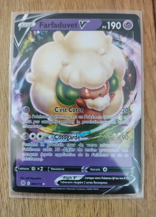 Carte Pokémon Farfaduvet V, marke: Pokémon, zustand: Sehr gut, 3,00 €, 3,85 € inklusive Vinted-Käuferschutz
