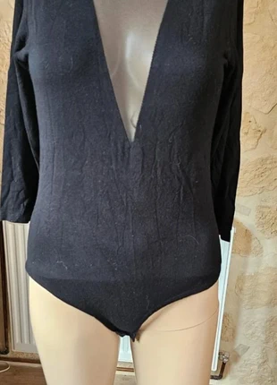 body noir échancré 36, brand: Tally Weijl, condition: Very good, size: S / 36 / 8, €8.00, €9.10 includes Buyer Protection