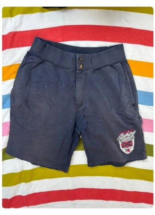 Short Hammersmith vintage bleu marine logo brodé taille S/38, brand: Hammersmith, condizioni: Buone, taglia: S, €3.00, €3.85 include la Protezione acquisti