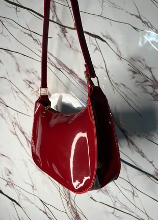 Borsa Bordeaux lucida, condizioni: Ottime, €10.00, €11.20 include la Protezione acquisti