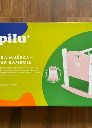 Jouet berceau bébé fille, marca: Lupilu, estado: Novo sem etiquetas, tamanho: 3 anos / 98 cm, €10.00, €11.20 inclui Proteção do Comprador
