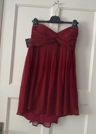 Strapless dress rood, nieuw, merk: Nelly Trend, staat: Nieuw met prijskaartje, maat: L / 40 / 12, € 7,00, € 8,05 inclusief Kopersbescherming