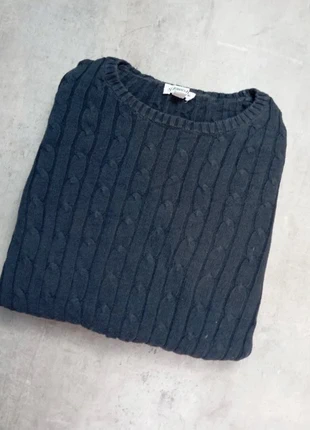 Pull col rond torsadé noir vintage taille M femme, brand: Vintage Dressing, condition: Very good, size: M / 38 / 10, €10.00, €11.20 includes Buyer Protection