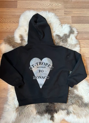 Sweat à capuche argenté saltyfever, marque: saltyfever, état: Neuf sans étiquette, taille: S / 36 / 8, 60,00 €, 63,70 € Protection acheteurs incluse